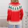Womens Sweaters Long Sleeve Fall Soft Lightweight Knit Loose Sweater Tops Christmas