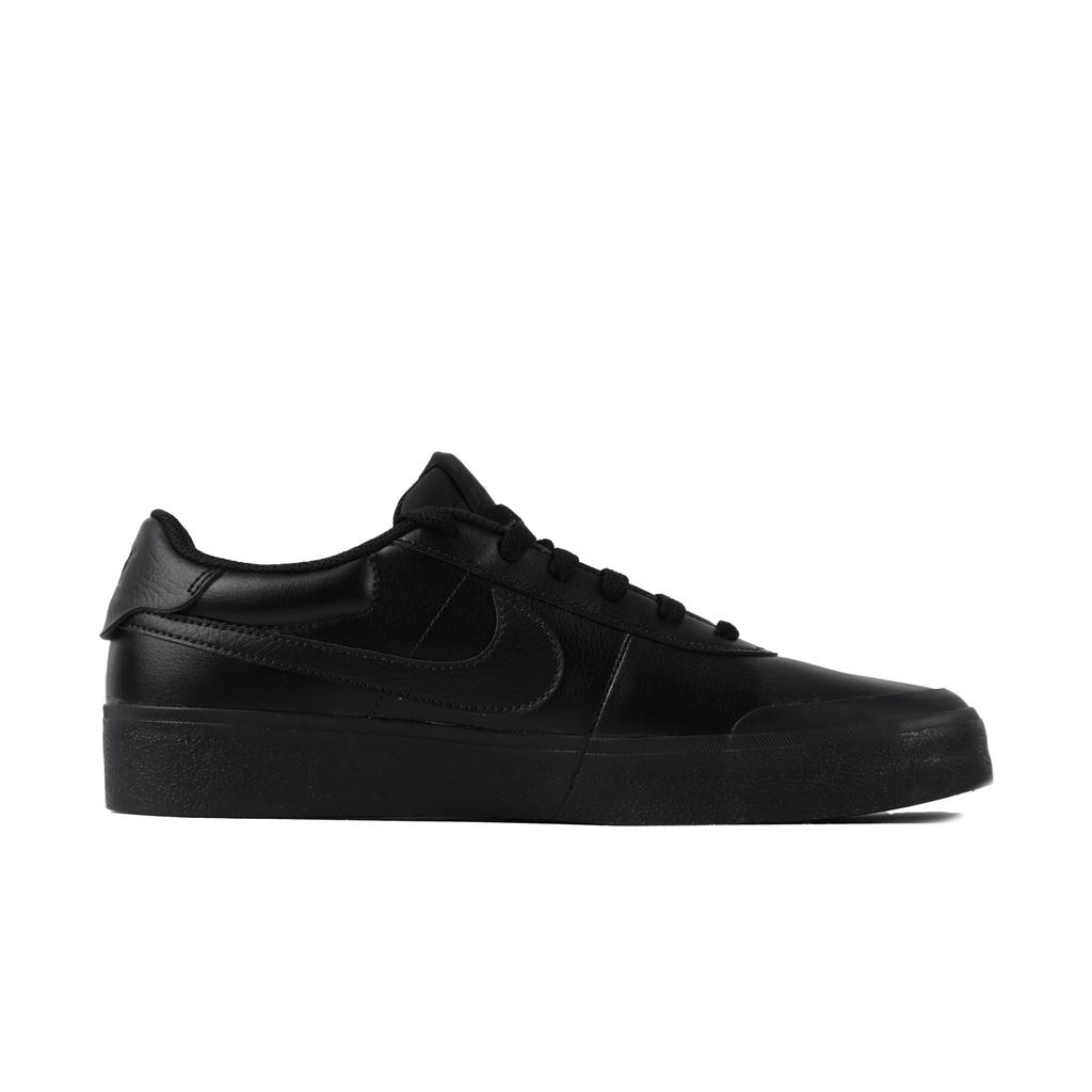 Nike Court Shot Classic Vintage, Street Style Low Top Skateboard Shoes Men's Black White FQ8146-001(Team384-)