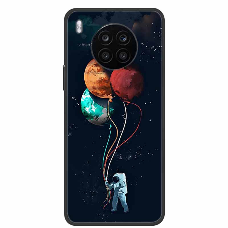 For Huawei Nova 8i Case Shockproof Soft silicone TPU Back Cover For Huawei Nova 8i Phone Cases Nova8i Nova 8 i 2021 Cute Cartoon