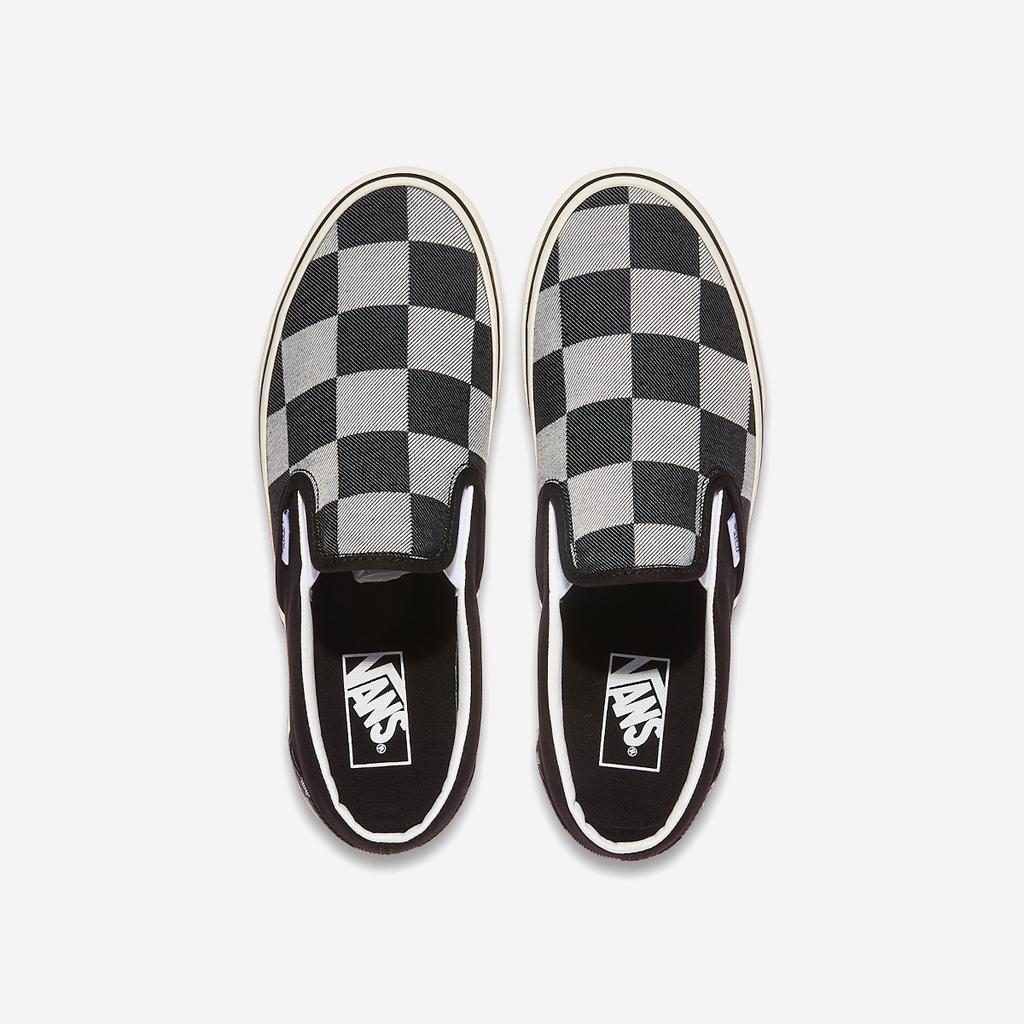 [Vans] Classic Slip-On - Mono Checkerboard Black [VN000D5PBMA] [Shipped from Korea] 100% Authentic