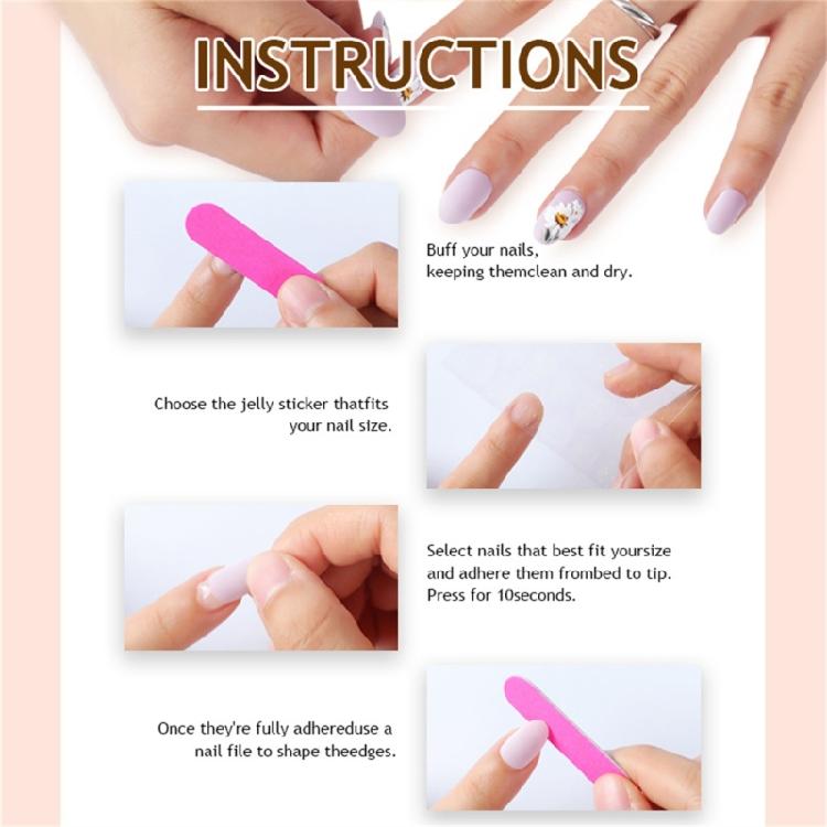 24Pcs Short Almond Leopard Press On Nail Glossy False Nail Winter Nail Decors Full Covers Stick on Nail Easy To Apply