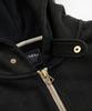 Frizmworks Vintage Dyeing Hood Zip Up Parka _ Black Brown