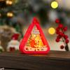Christmas Retro Night Light Vintage Ambient Wind Lights Luminous Window Tabletop Ornaments for Bedroom Desktop Decor