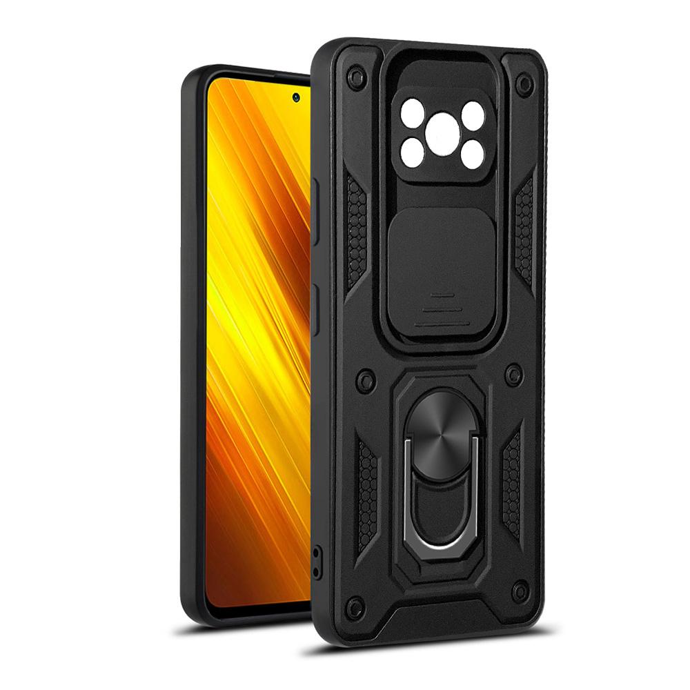 Carcasă rezistentă la șocuri cu cameră glisantă pentru Xiaomi Mi Pocophone Poko Pocco Little PocoX3 Poco X3 X3Pro 3X X3 Pro NFC NFS