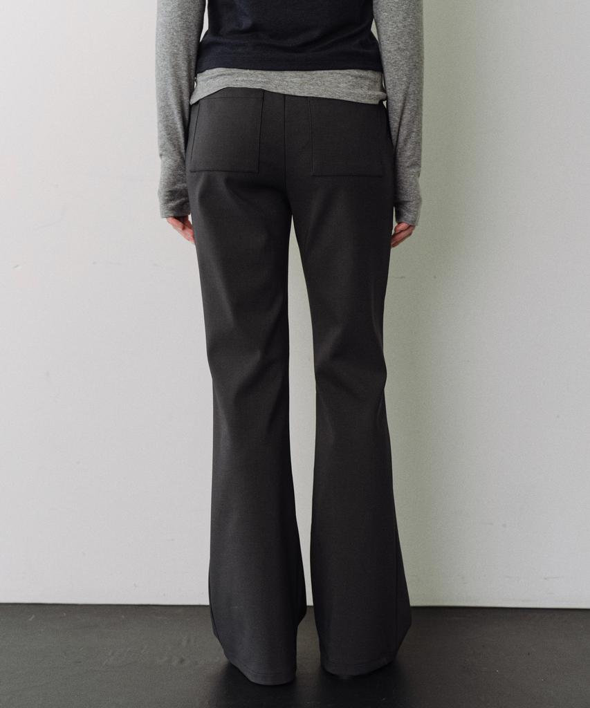 Yulago Banding Boots Cut Pants