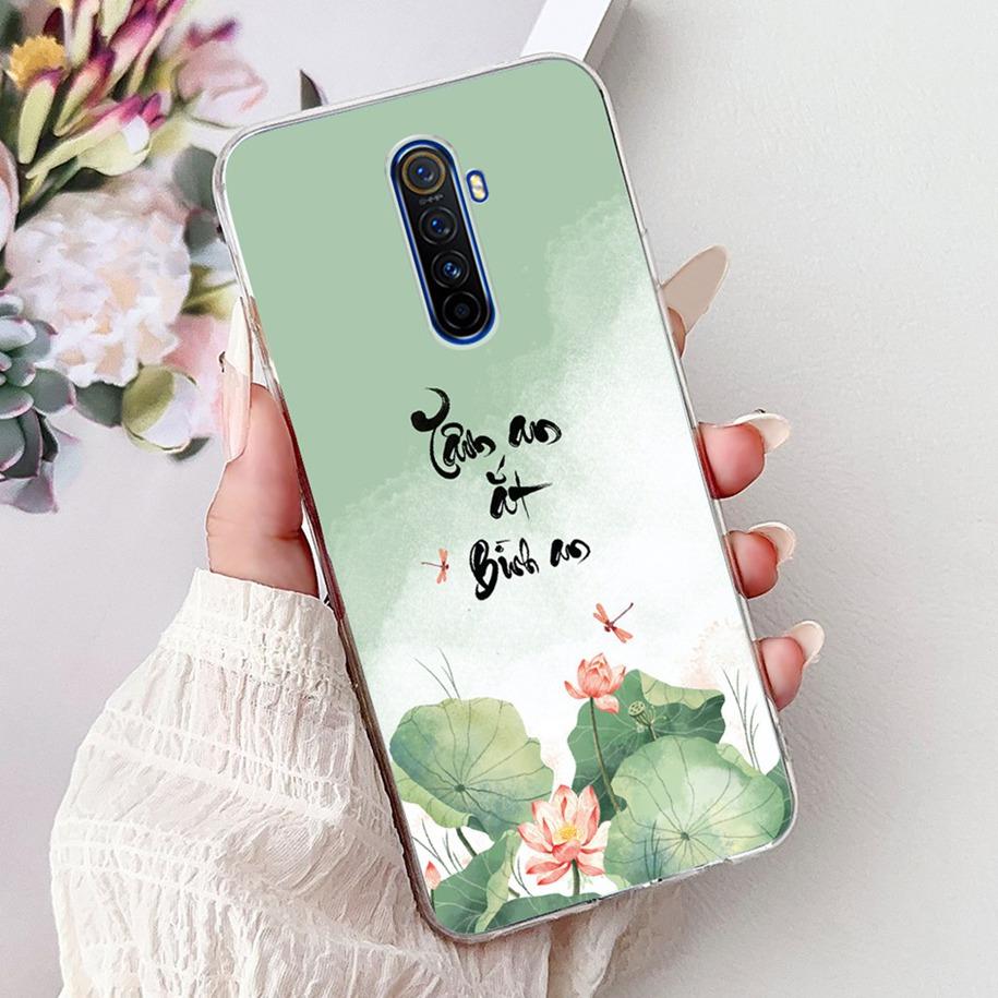 For Realme X2 Pro Case RMX1931 Cover Popular Flower Soft Clear Silicone Back Cover For Realme X2 XT Bumper RMX1921 RMX1992 Funda