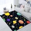 Cartoon astronaut children's room decorative carpet Camping cushion play aera mat  floor mat carpet game area rug floor mats
