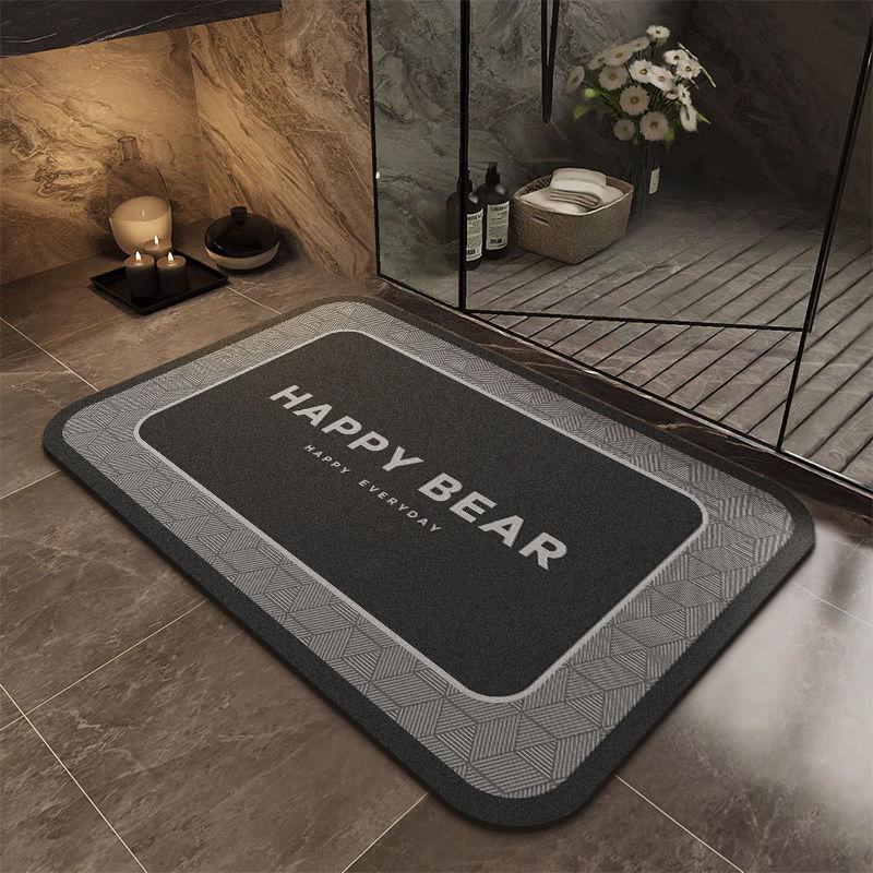 Diatom Mud Bathroom Absorbent Floor Mat, Resistant To Dirt and Slip, Kitchen Floor Mat, Household Mat, Carpet