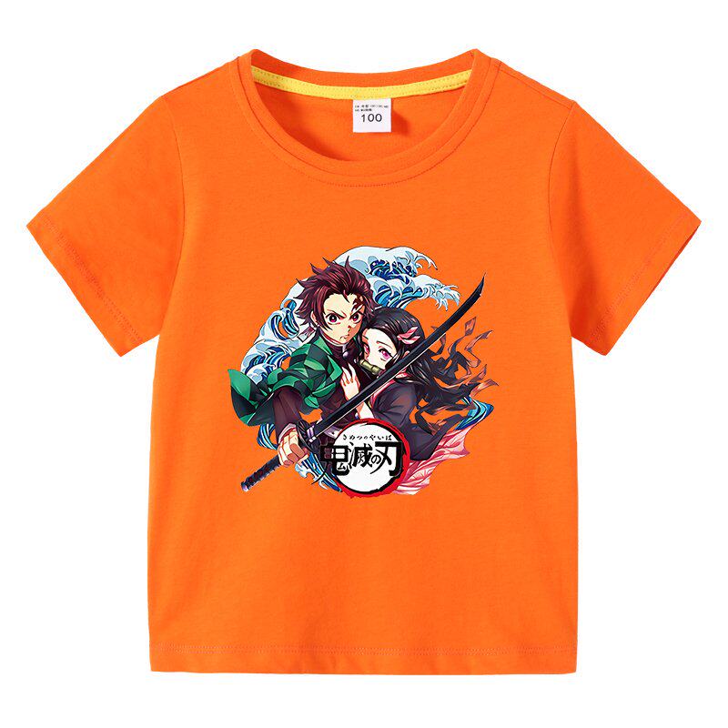 Ghost Killing Blade New Around No One Lang You Dou Tan Zhilang Anime Cotton Cartoon Print New Unisexs and Womens Tshirts
