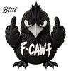 Cool Figurines for Home Decor 3D Printed Grumpy Duck/Crow Figurine Funny Angry Duck/Raven Statue Cute Duck Gaming Room Desk Decor Creative