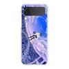Anime Girl Art Scenery Klare Handyhülle für Samsung Galaxy Z Flip 4 Hülle Dünne, hohe, harte PC-Schale für Galaxy Z Flip 3 5G Hülle