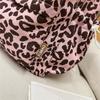 Leopard Print Schoolbag Women's Lightweight Backpack