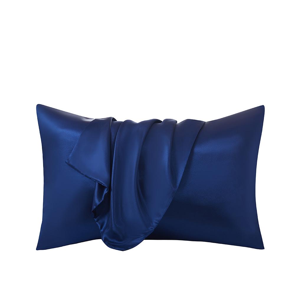 

Наволочка 18*28 дюймов прямоугольная шелковая наволочка 2 шт однотонная