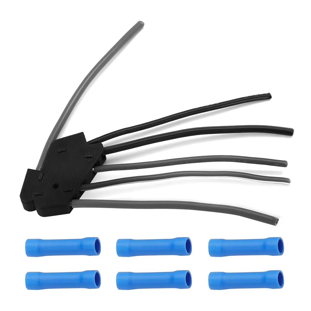 

For 80s GM Power Window Switch Pigtail Connector Plug Wire C10 For Monte Carlo Accessories As Picture