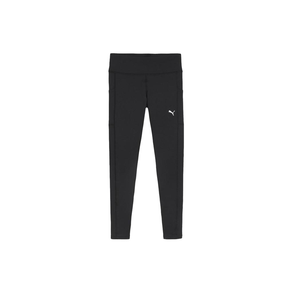 Puma Run Favorites Velocity Fl Tight Solid Color High Waist Slim Fit Sports Long Pants Women bottoms Black 525430-01
