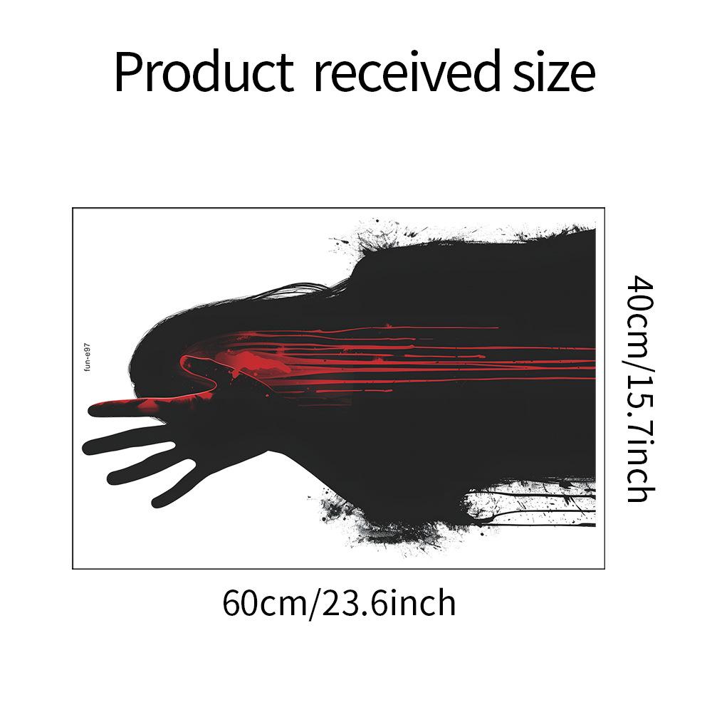 

Хэллоуин Триллер Безликий Призрак Спальня Гостиная Домашняя Атмосфера Декоративные Наклейки На Стены 40*60CM/fun-e97