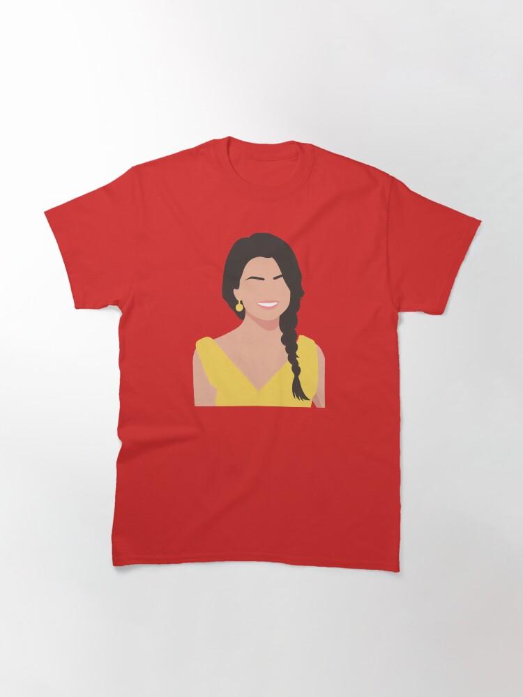 T-shirt Classica con Illustrazione Lineless di Selena Gomez
