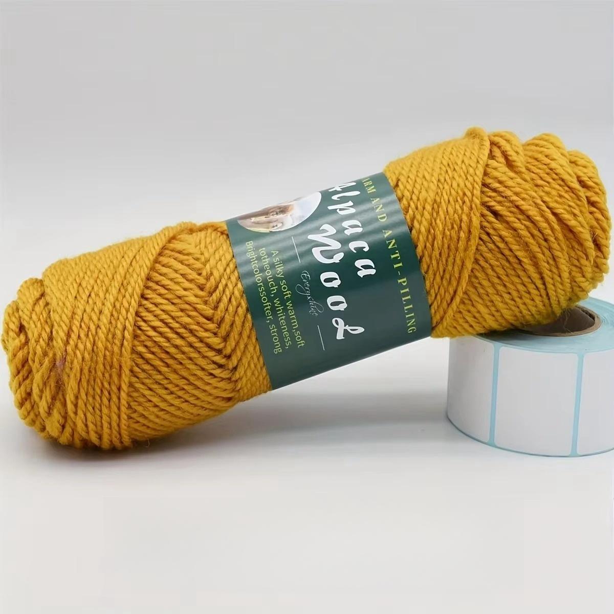 

1 шт. пряжа из шерсти альпака, мягкая и теплая смесь для вязания свитеров, шарфов, шапок - 1,1 фунта каждая, многоцветный ассортимент