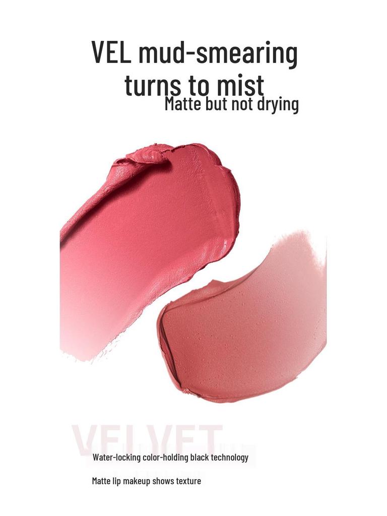 MYG Matte Lip Glaze: Moisturizing, Non-Transfer, Easy Application, Water-Locking, Non-Drying Lipstick.