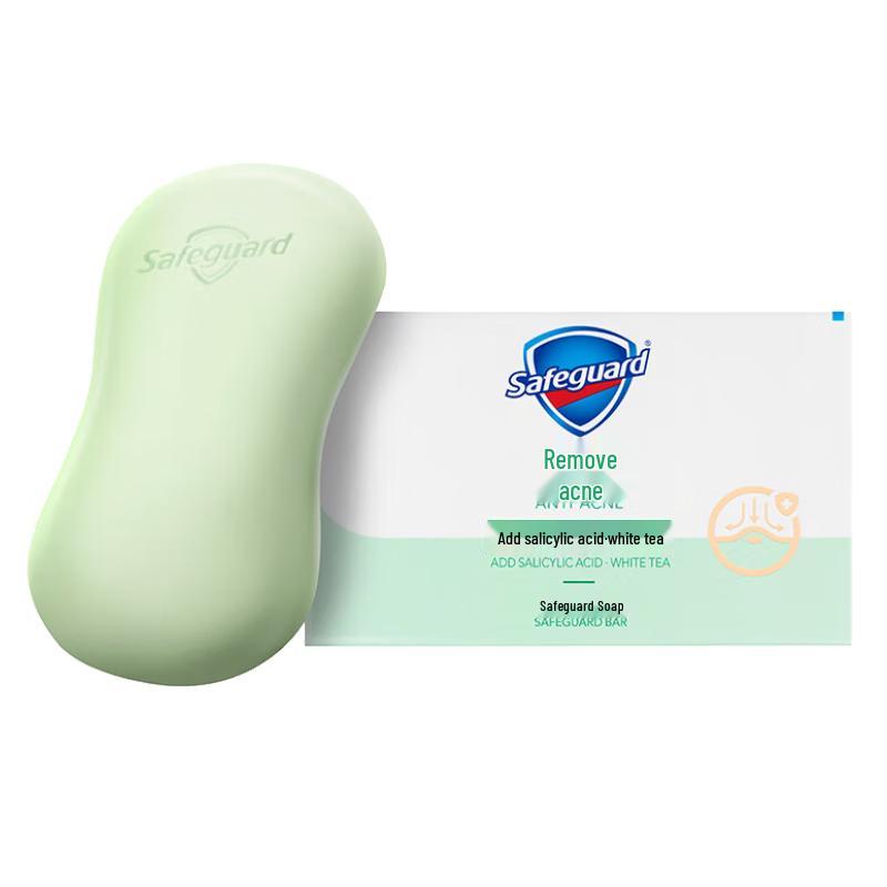 

Safeguard Refreshing White Tea Acne Clear Bar Soap