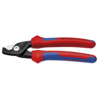 KNIPEX StepCut Cable Comfort Cutter, 1/0 AWG, Handle, 9512-160