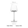 Elegant Slanted Rim High Borosilicate Glassware