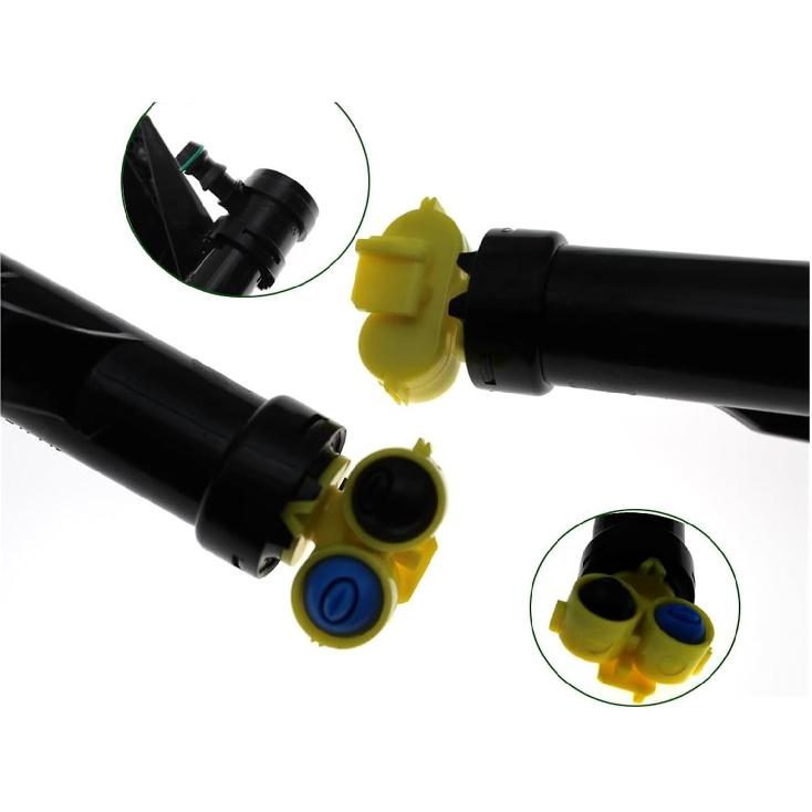 Front Left Right Headlight Washer Nozzle Headlamp Cleaning Spray Pump Cylinder Fit for Hyundai Fit for Genesis G80 2015-2017 98671-B1000