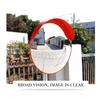 45/60/80/100CM Convex Mirror Outdoor Traffic Road Safety Wide Angle Polycarbonate Corner Turn Mirror