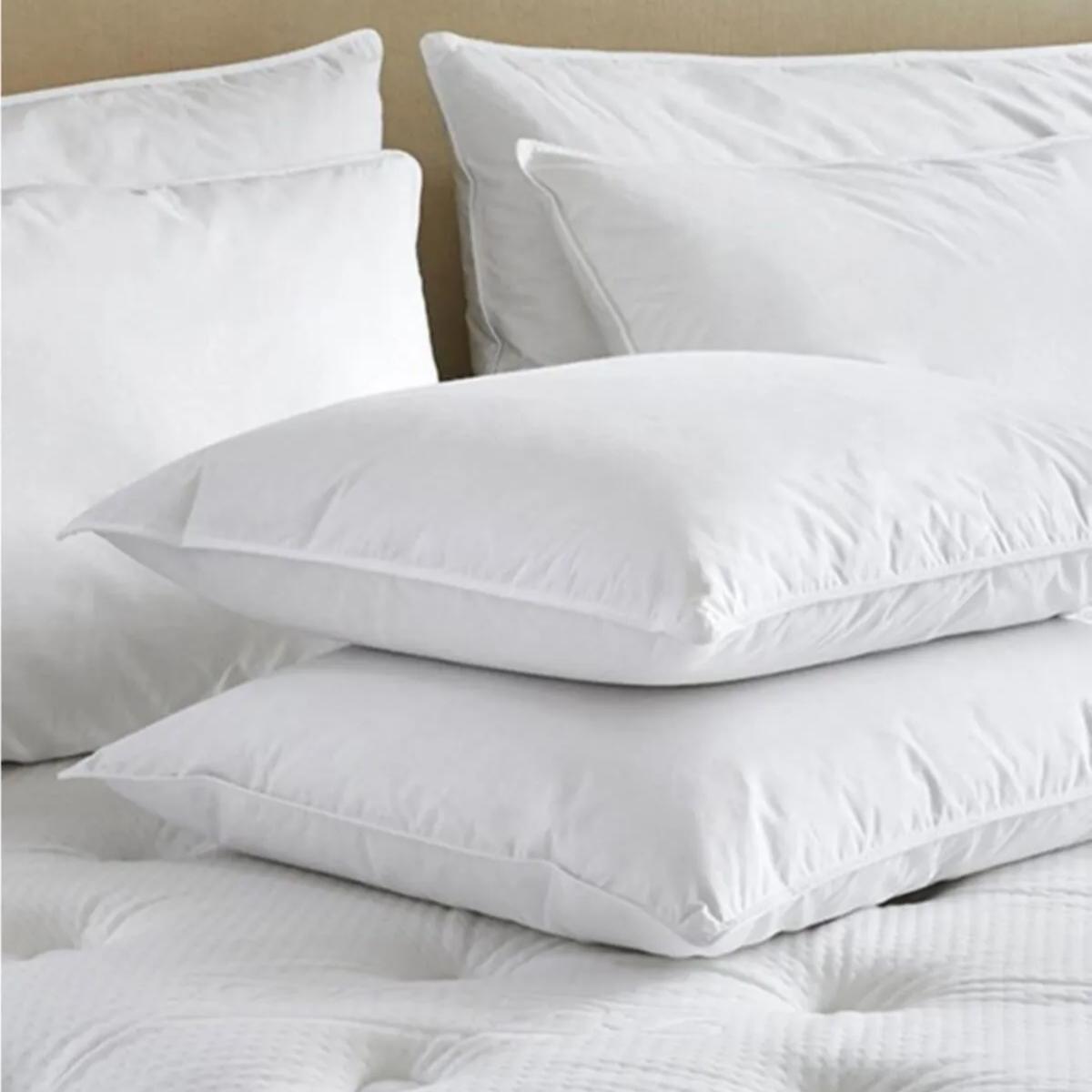 

Varol Подушка антиаллергическая из микрофибры 2 шт. 910гр 50*70 CM белый