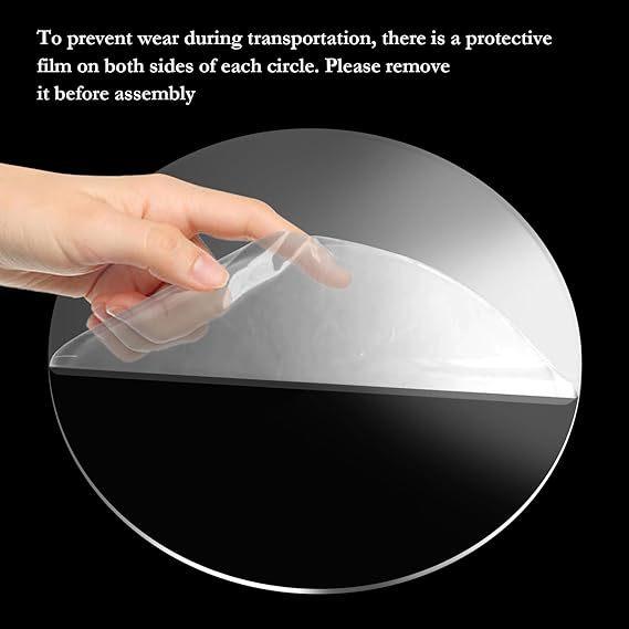 Acrylic Clear Cake Display Stand Dessert Table Kitchen DIY Cake Decor Tool for Friend Family Neighbors Gift