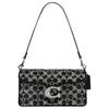 Tabby 26 Classic Signature Beaded Buckle Closure Sheepskin Shoulder Bag Medium Women's Black