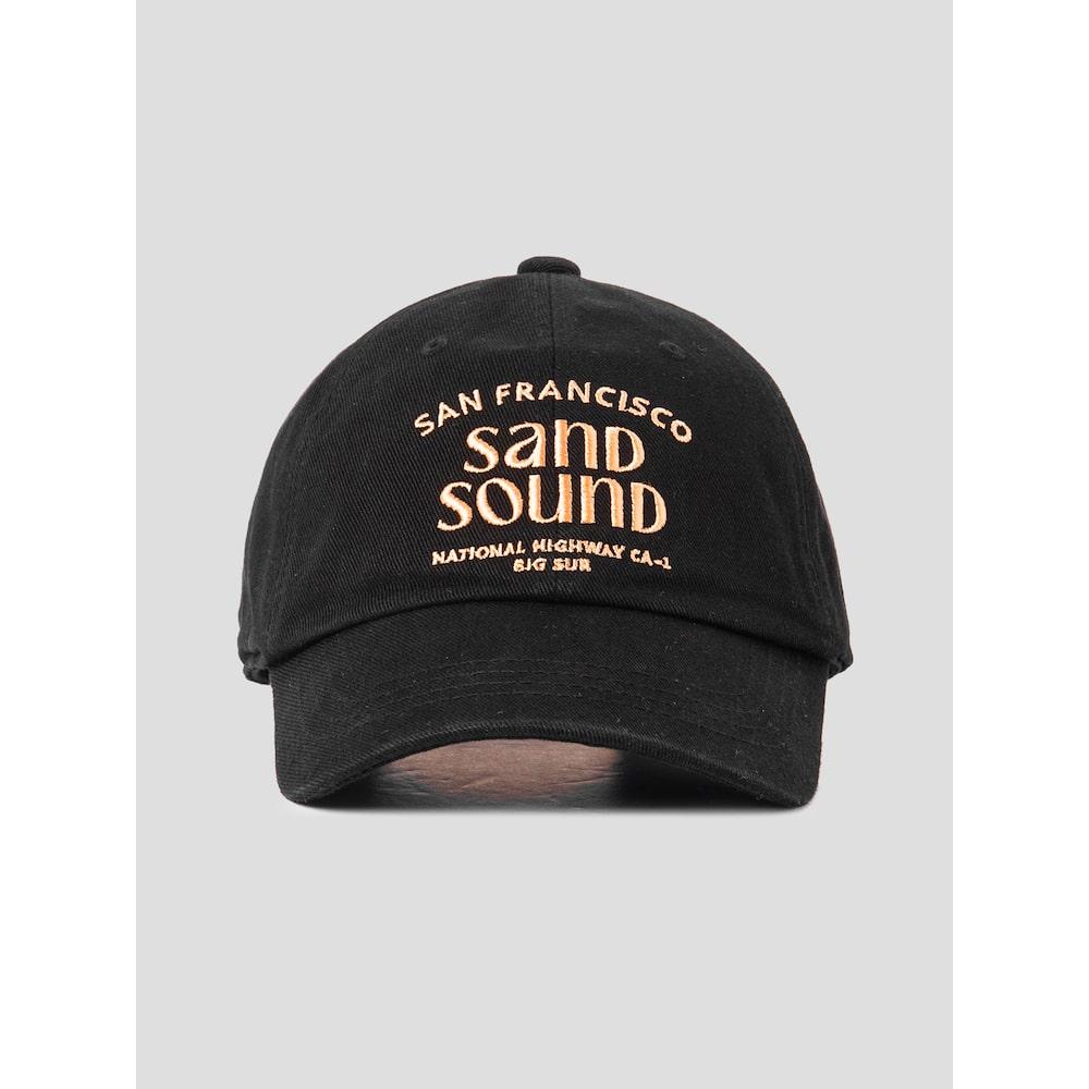Saendeusaundeu San Francisco Logo Cap Black