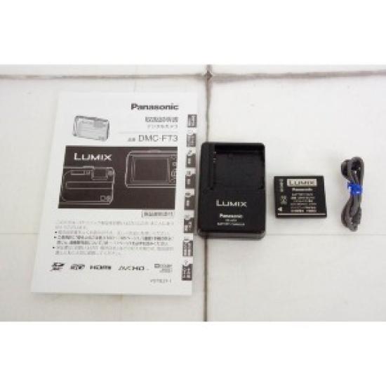 USED Panasonic Lumix DMC‑FT3 (also known as DMC‑TS3) Waterproof, Shockproof, Dustproof Rugged Camera