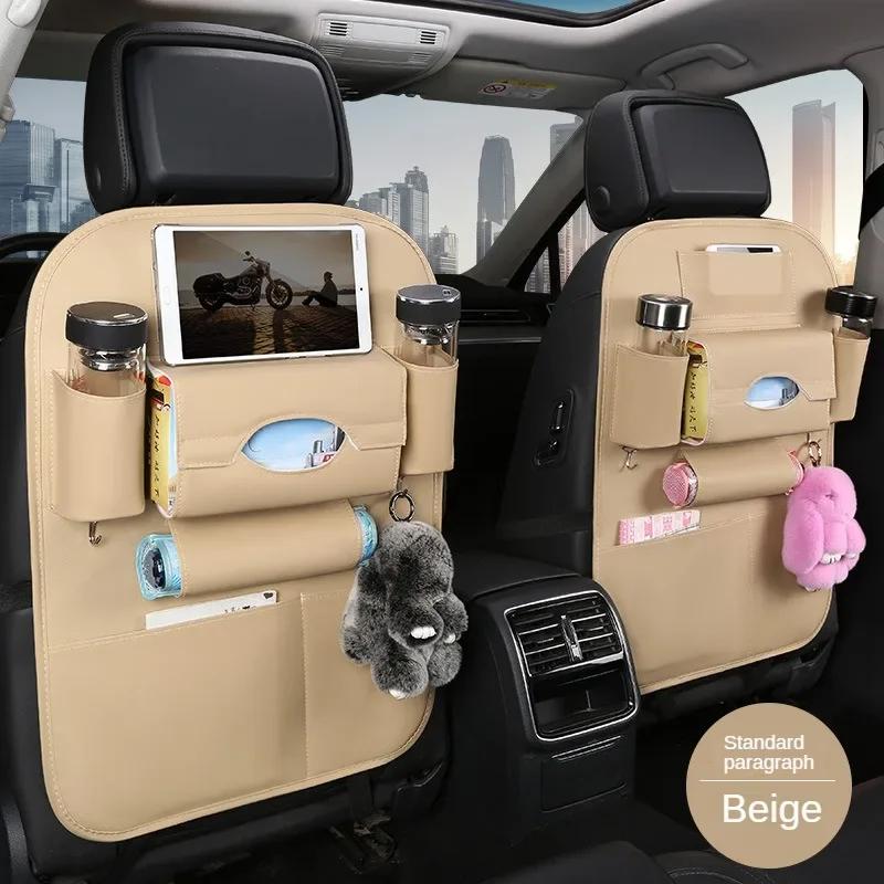 Autozubehör Universeller Autositz-Organizer mit Ablage Tablethalter Mehrfachtaschen-Aufbewahrung Automobile Innenraum Verstauen Aufräumen