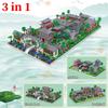 China'S Classical Suzhou Garden Landscape Building Blocks Ancient Model Mini Diamond Bricks Toy Gift For Adult Kid