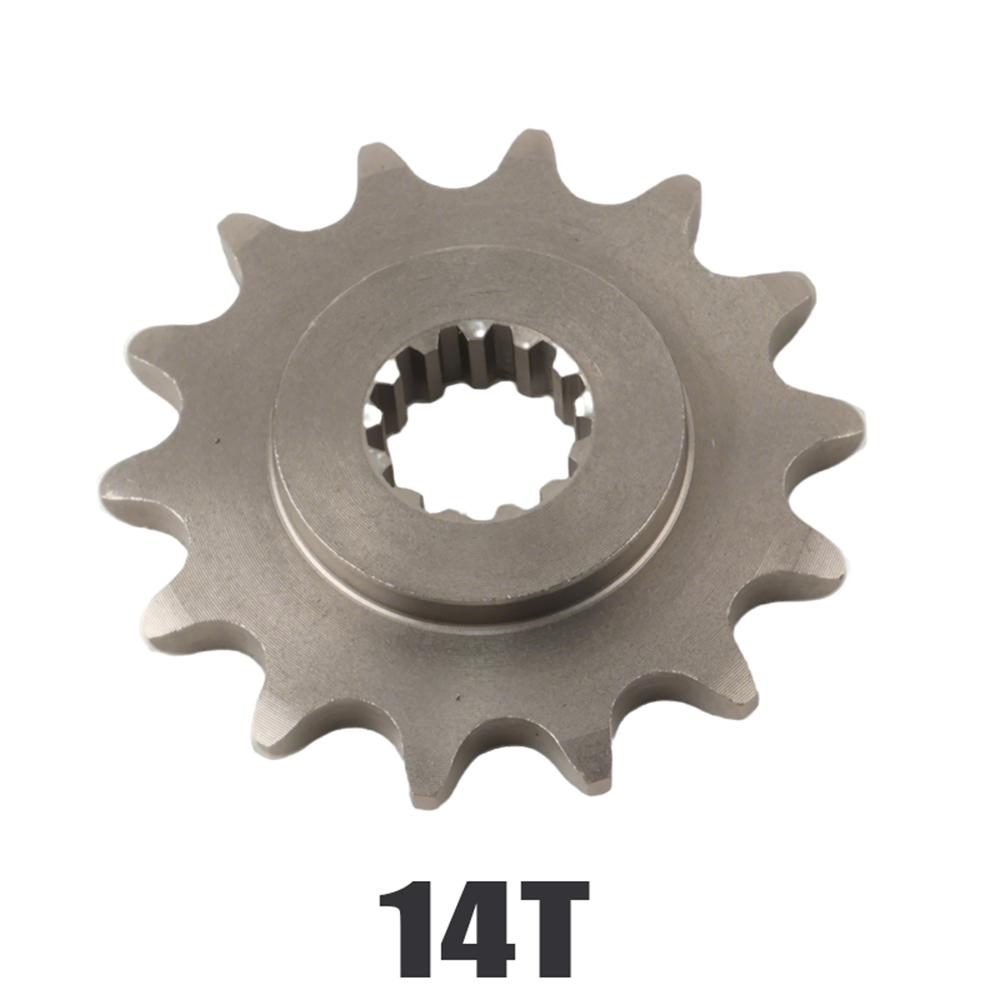 For Zongshen NC250 NC250S NC300 NC300S NC 250 300 Motorcycle Accessories Front Chain Sprocket 12T 13T 14T Tooth Gear 13 14 Teeth