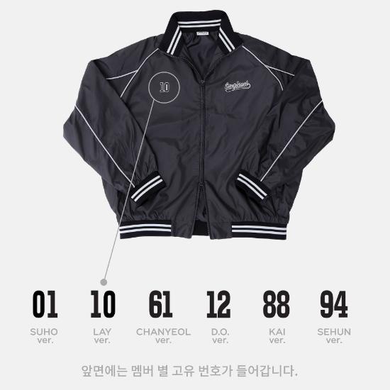 Pre-order 2025 EXO FANMEETING EXO'verse Varsity Jacket + Photo Card Set
