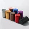 Metal Aluminum Sealed Cans Portable Travel Tea Caddy Airtight Smell Proof Container Stash Jar