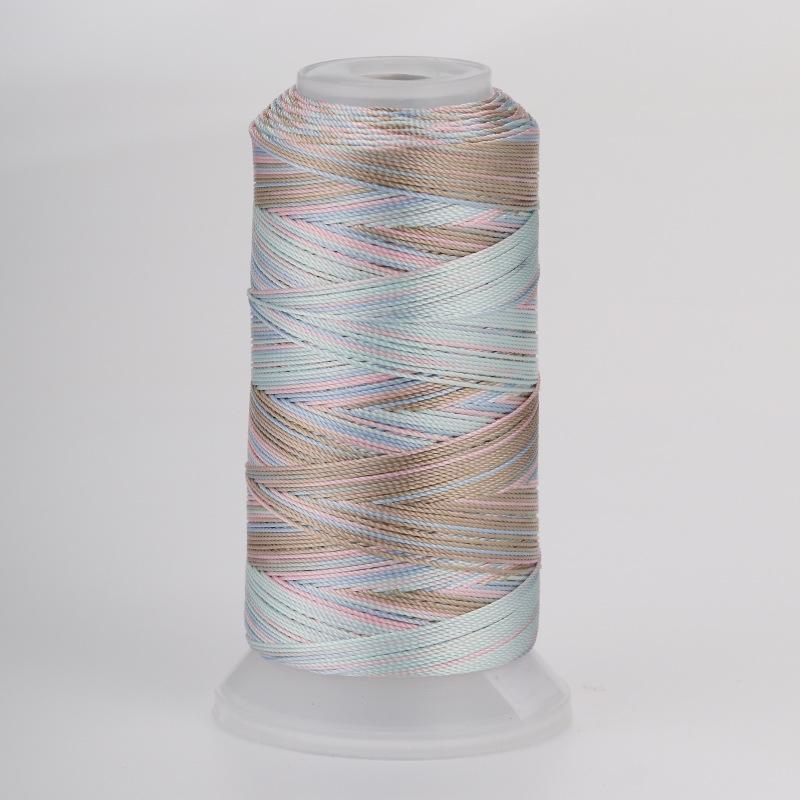 

18-пасмова строката пряжа плетений шнур для браслета – градієнтна нитка «Луска дракона» «Кої» матеріал для DIY No specification