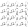 Stainless Steel Swing Buckle Fixed Hook Hammock Hanging Chair Basket Pad Eye Plate Fittings