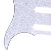 Elektrická kytara Pickguard 3vrstvá deska proti poškrábání pro FD ST S-S-Double Díly Wh