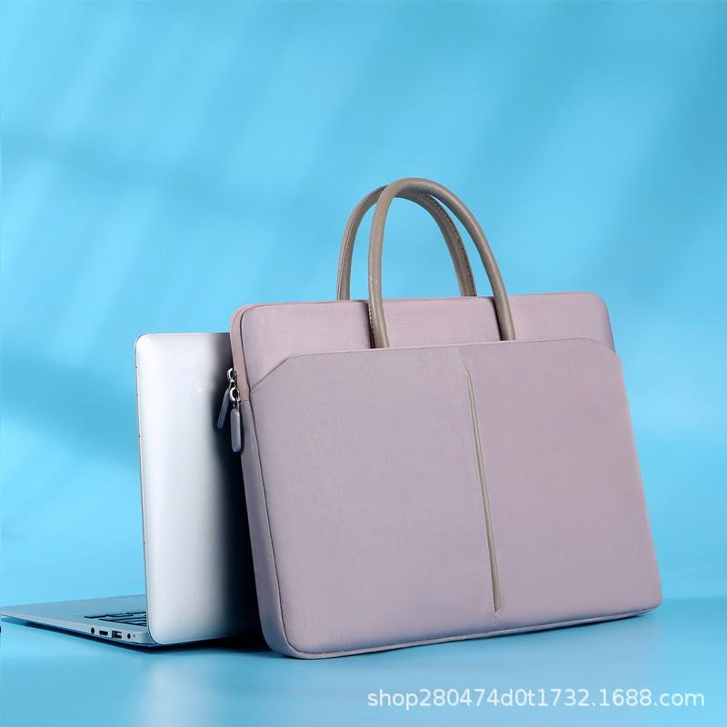 TS JYL laptop bag,Business Laptop Handbag Unisex Full Protection Slim Portable Briefcase