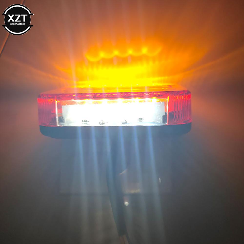 2Pcs Car Trailer Trucks Tail Light Car 20 LED Rear Tail Light Running Turn Signal Rear Lamps Waterproof Tailight Parts 12V
