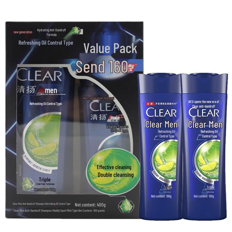 

Clear Men Anti-Dandruff & Oil Control Shampoo