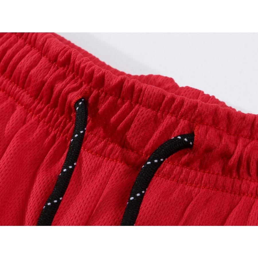 קיץ גברים שרוך אמצע מותן שרוך מהיר ייבוש מכנסיים קצרים רשת שחור לבן אדום כחול מכנסיים קצרים לחוף ים