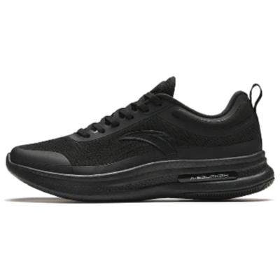 Cushioning, Wear Resistant Low Top Training Shoes Men's Black Sneakers 112417718-3