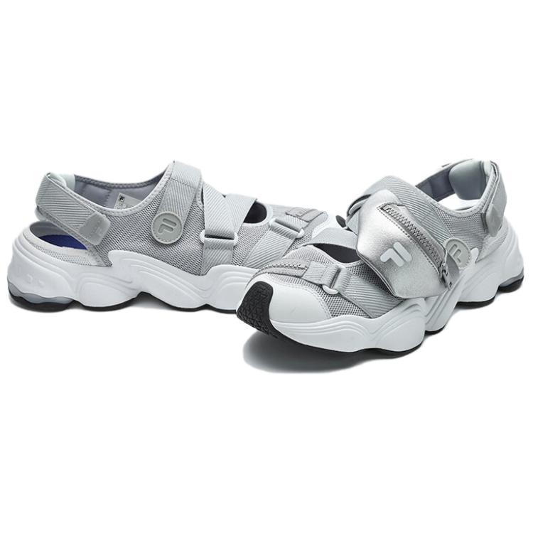 FILA Fusion Tenacity Comfortable Durable Beach Sandals Women sandals Gray White T12W421404FLB