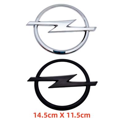 1 Stück 3D 145mm ABS Auto Frontgrill Haube Motorhaube Emblem Heckklappe Stoßstange Abzeichen Logo Aufkleber für Astra Zafira Insignia Corsa
