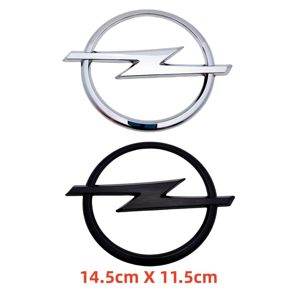 1ks 3D 145mm ABS Přední mřížka kapoty odznak kapoty zadní kufr nárazník znak logo samolepka pro Opel Astra Zafira Insignia Corsa