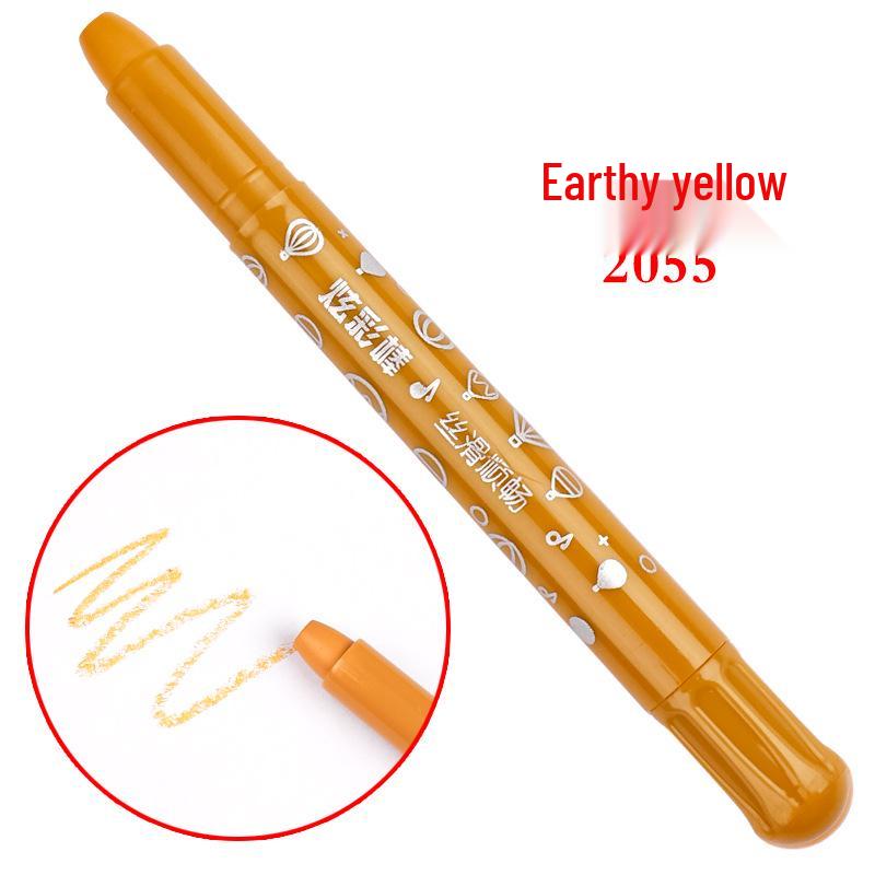 Water-Soluble Crayons: Single-Color Sticks in 12, 18, 24, or 36 Colors for Brush Oil Painting and Kindergarten Art.